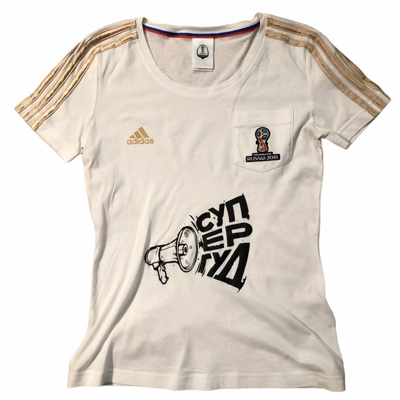 New FIFA 2018 Adidas Licensed Product T-Shirt XS - Picture 1 of 6
